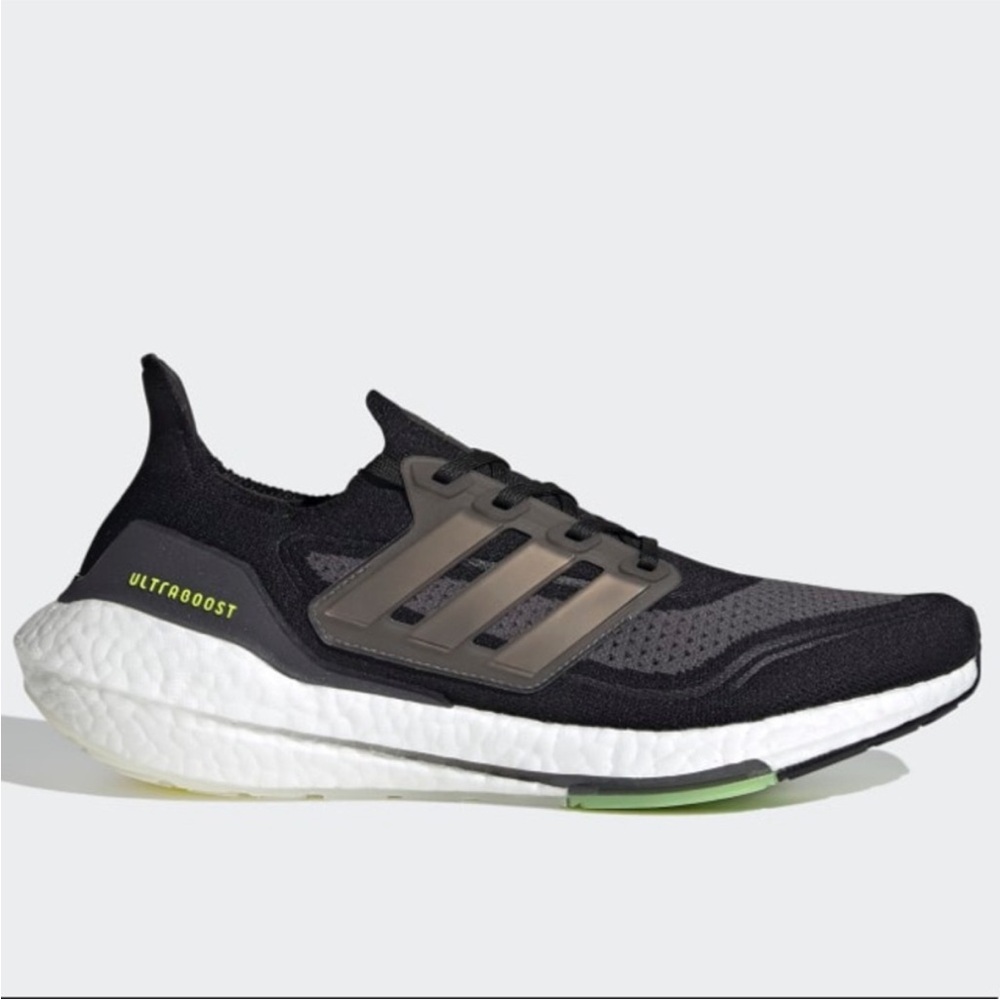 Adidas UltraBOOST 21 Black Carbon - Picture 1 of 10